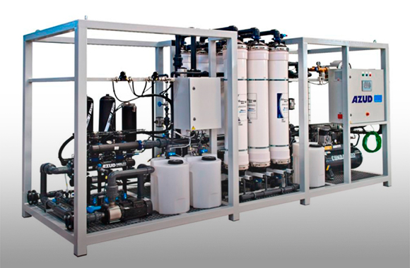 Planta de reutilización de agua industrial y agrícola